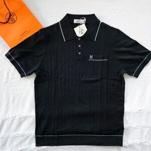 Hermes Black Polo